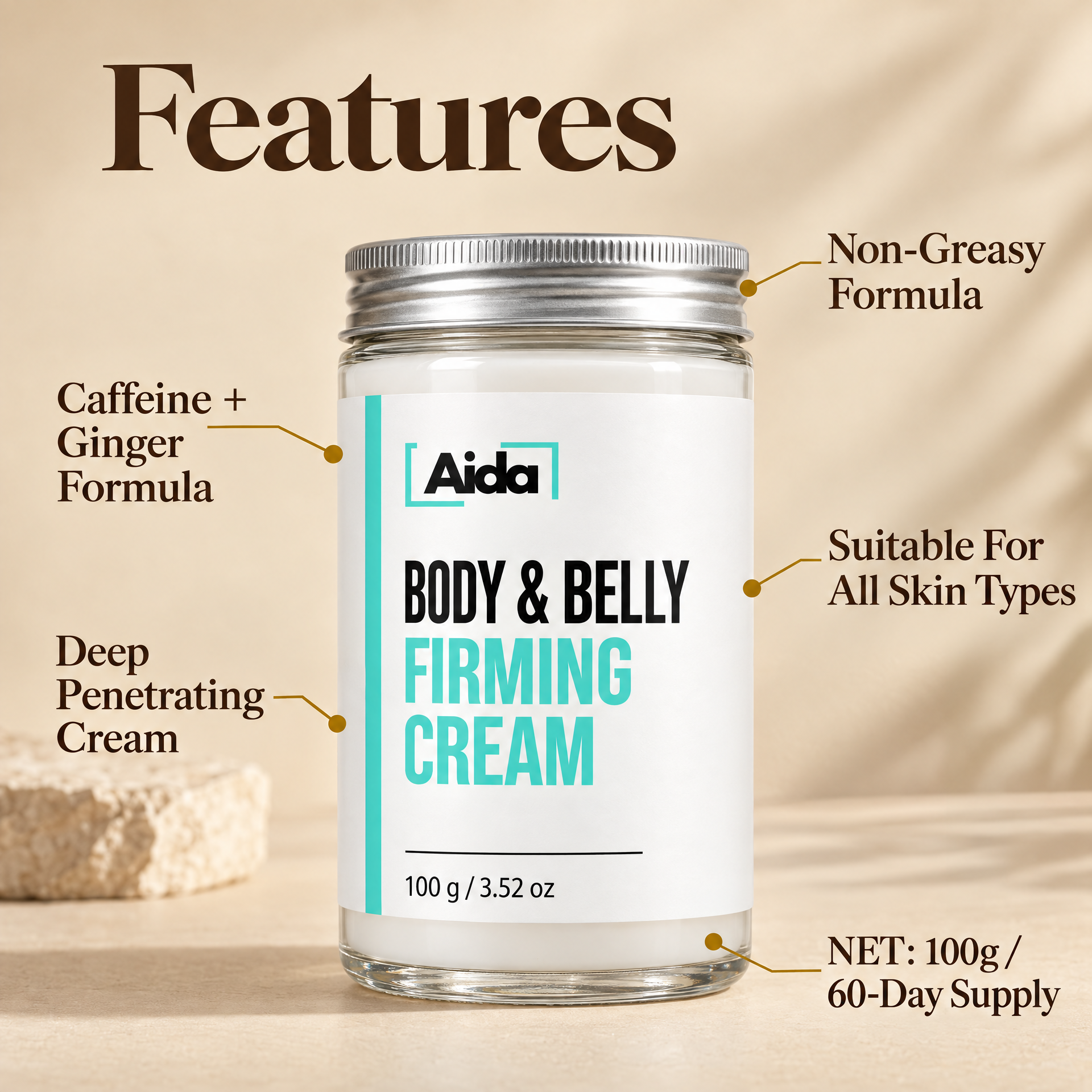 Aida™ - Caffeine Sculpt Cream