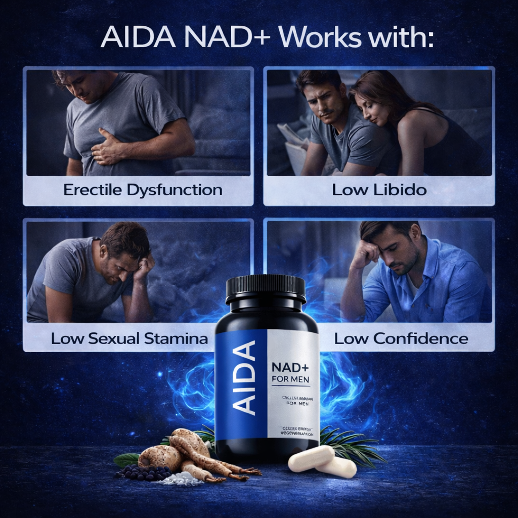 Aida™ - NAD+ Capsules For Men
