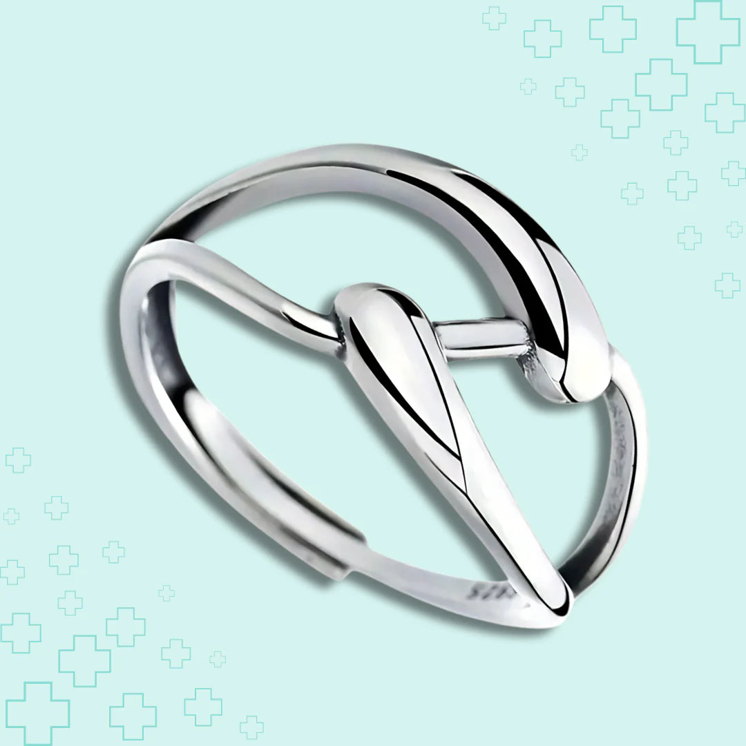 MagTherapy™ 18k Celtic Knot Sleep Ring