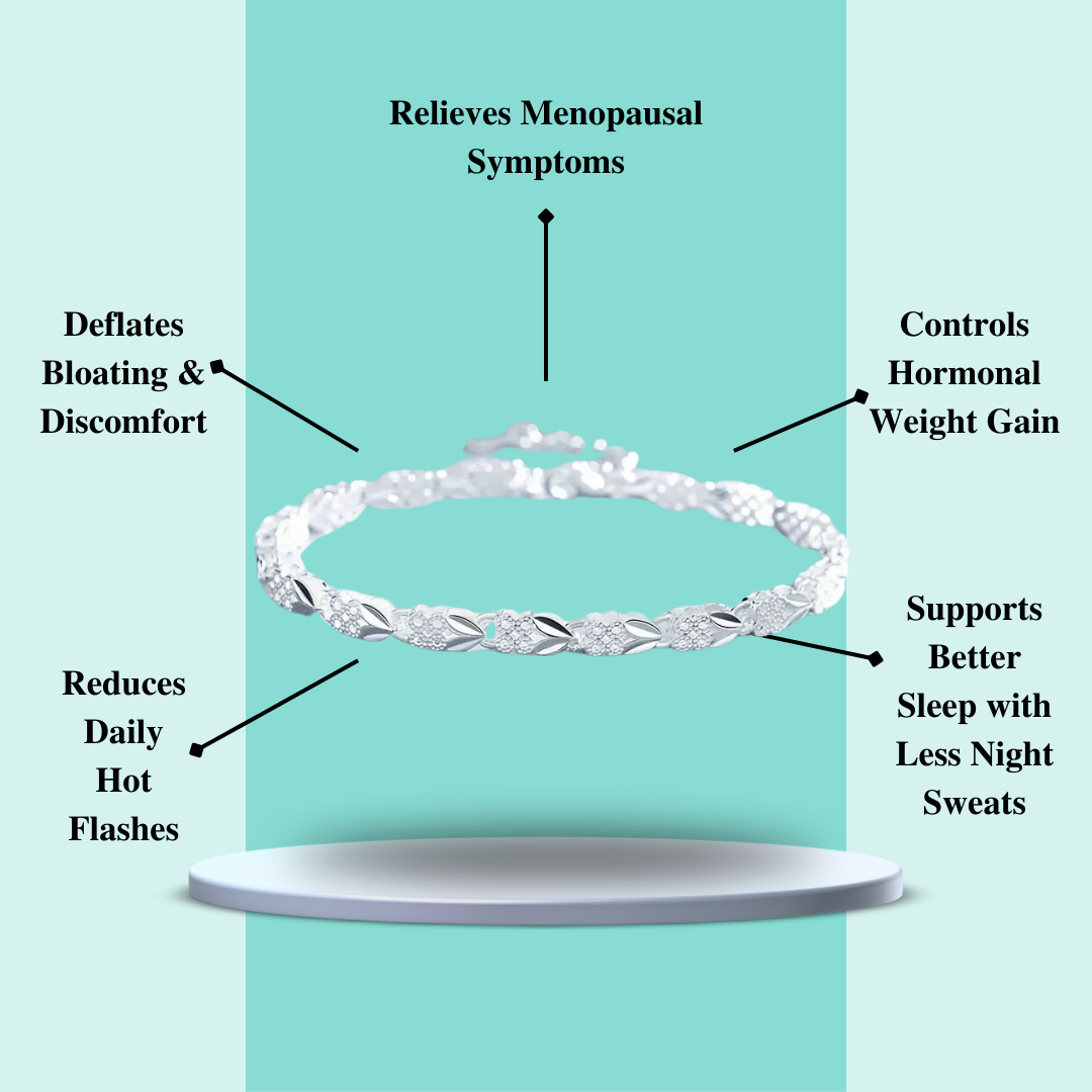 MagTherapy™ 18k Luxurious Hand-crafted Menopause Bracelet Kit