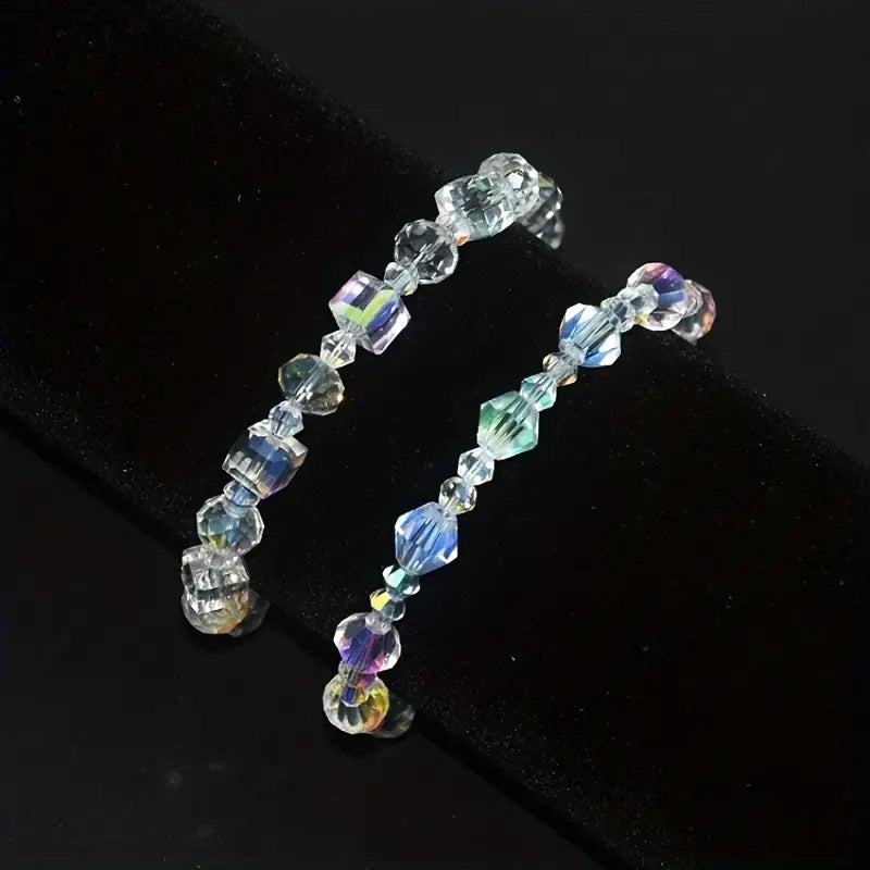 MagTherapy™ Square Rhombus Crystal  Menopause Bracelet