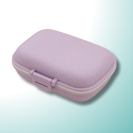 Portable Pill Organizer Box