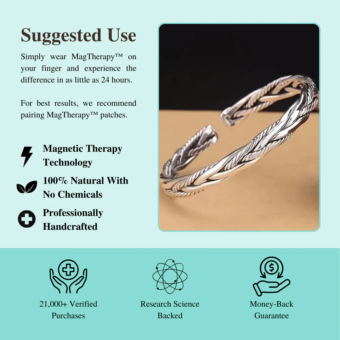 MagTherapy™ Twist Finish Menopause Bracelet