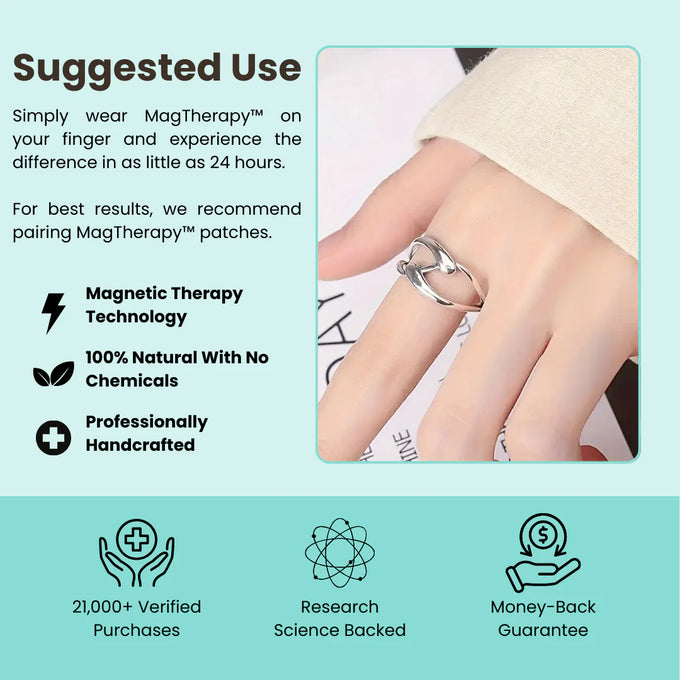 MagTherapy™ 18k Celtic Knot Slimming Ring Kit