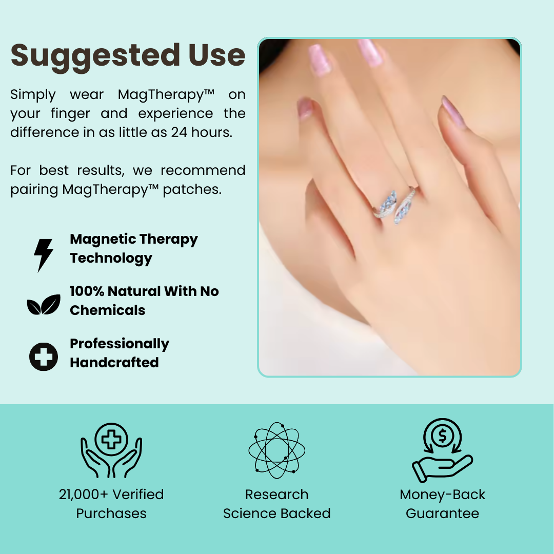 MagTherapy™ Blue Feather Menopause Ring Kit