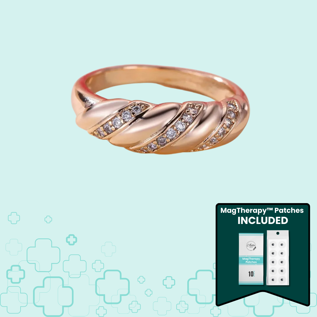 MagTherapy™ 18k Chic Croissant Menopause Ring Kit