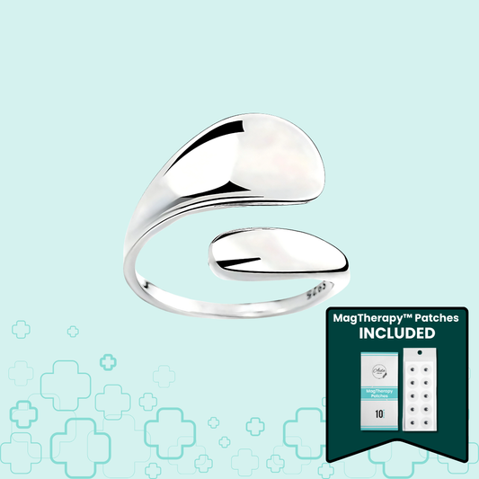 MagTherapy™ 18k  Elegant Steel Menopause Ring Kit