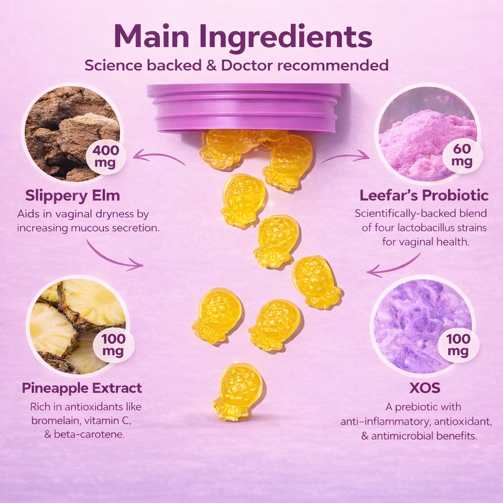 Aida™ - Feminine Gummies With Slippery Elm