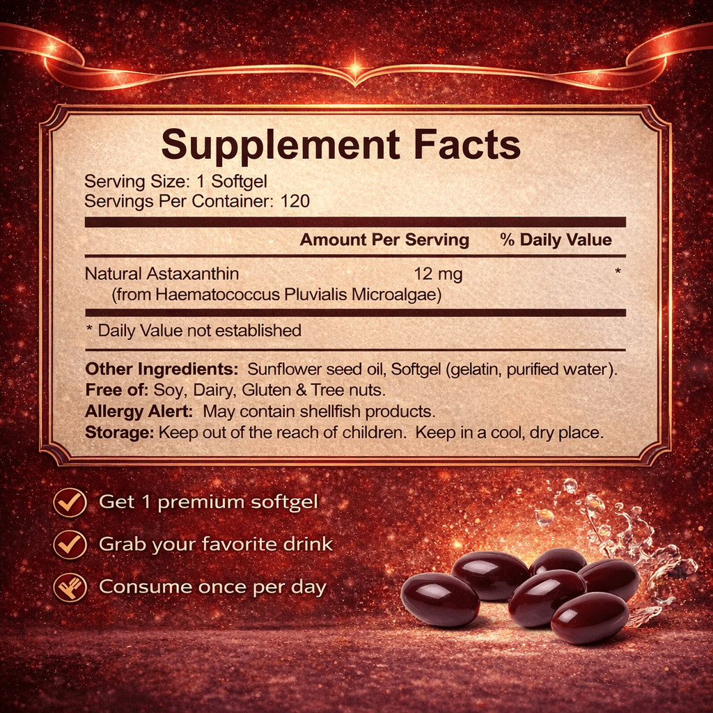 Aida™ - Astaxanthin Softgels