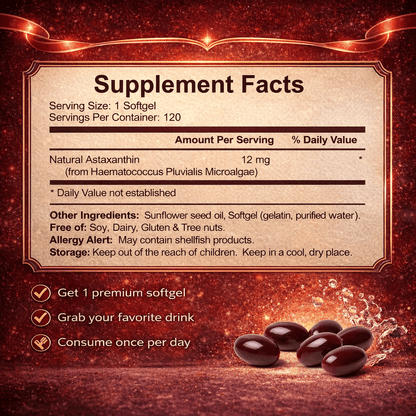 Aida™ - Astaxanthin Softgels