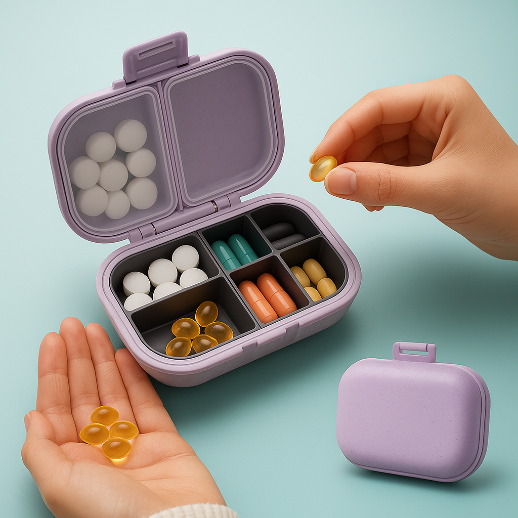 Capsule Organizer Box