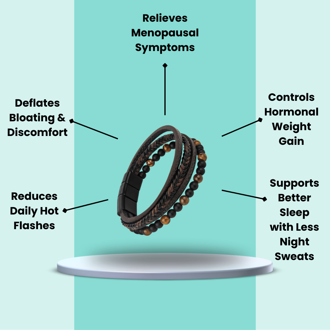 VolcanicX Wellness & Relief Bracelet - Komatite Stone