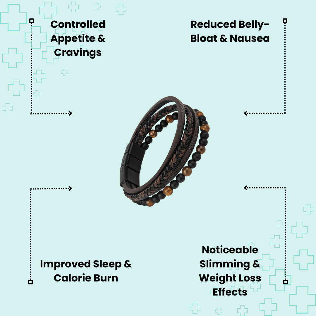 VolcanicX Wellness & Relief Bracelet - Komatite Stone