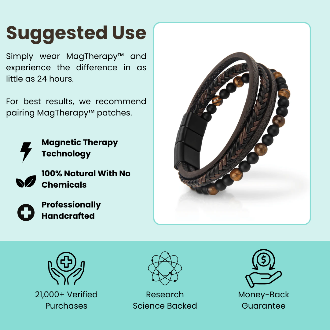 VolcanicX Wellness & Relief Bracelet - Komatite Stone