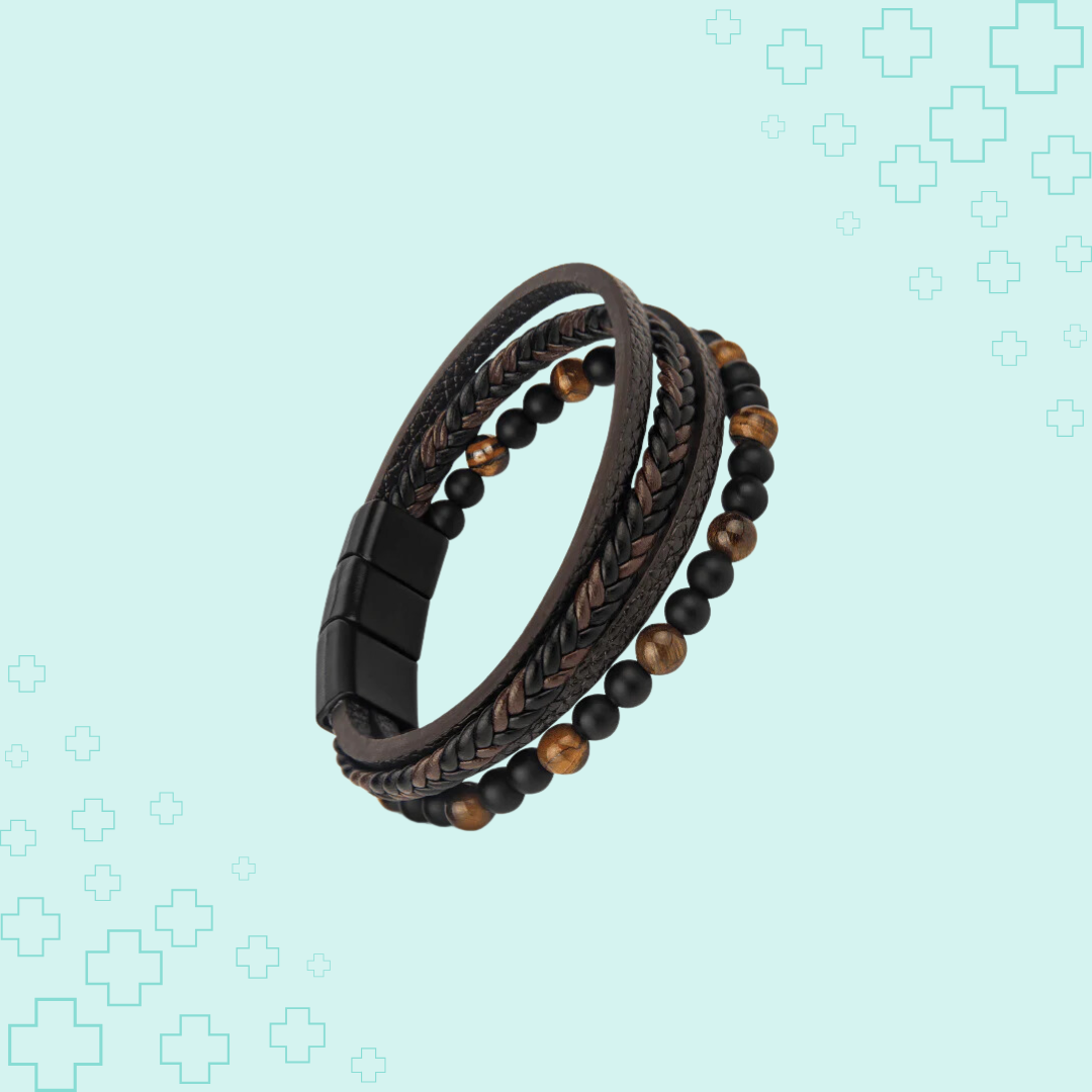 VolcanicX Wellness & Relief Bracelet - Komatite Stone