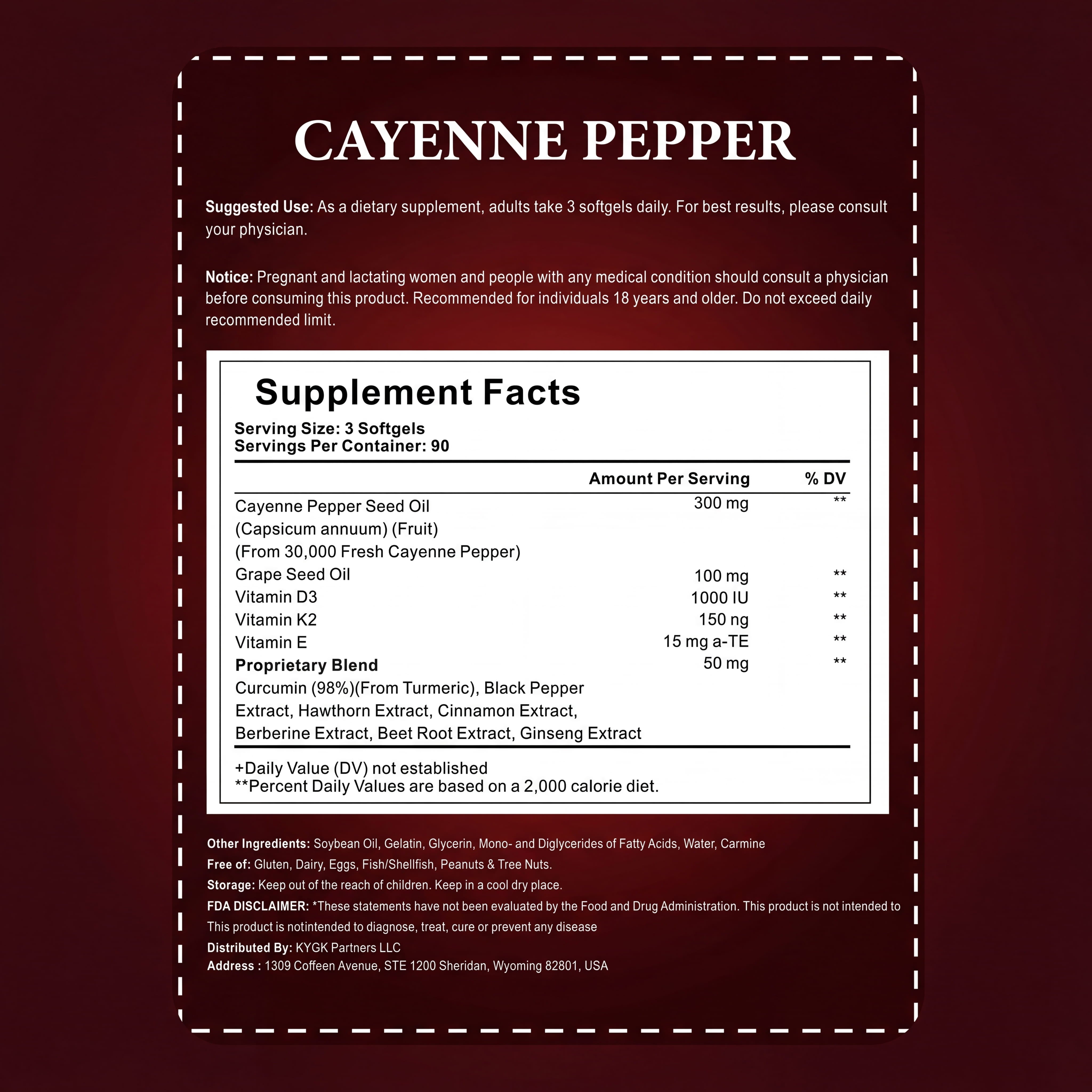 Aida™ - Cayenne Softgels