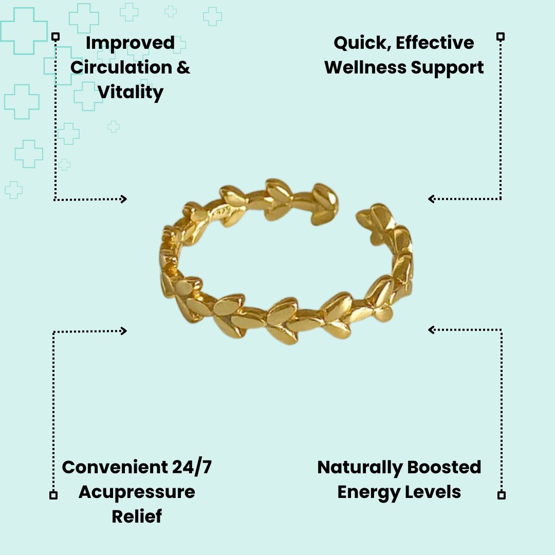 MagTherapy™ Leaf Crown Menopause Ring Kit