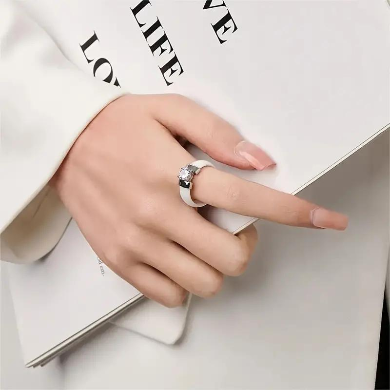 [Luxe Collection] MagTherapy™ Diamond Platinum Slimming Ring