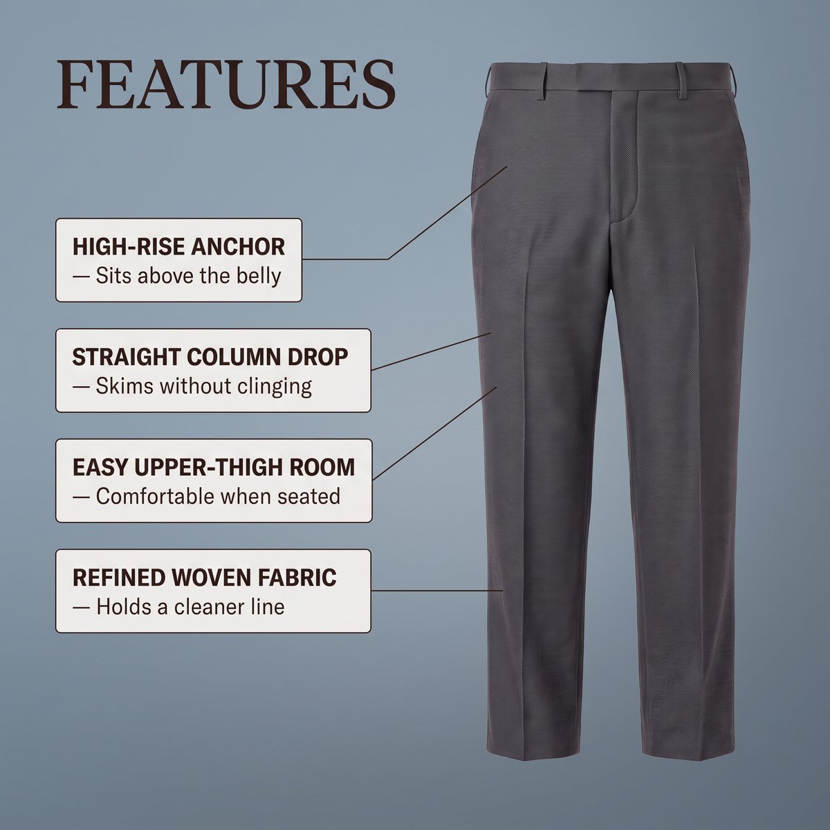 Aida™ - Milano Column Trousers