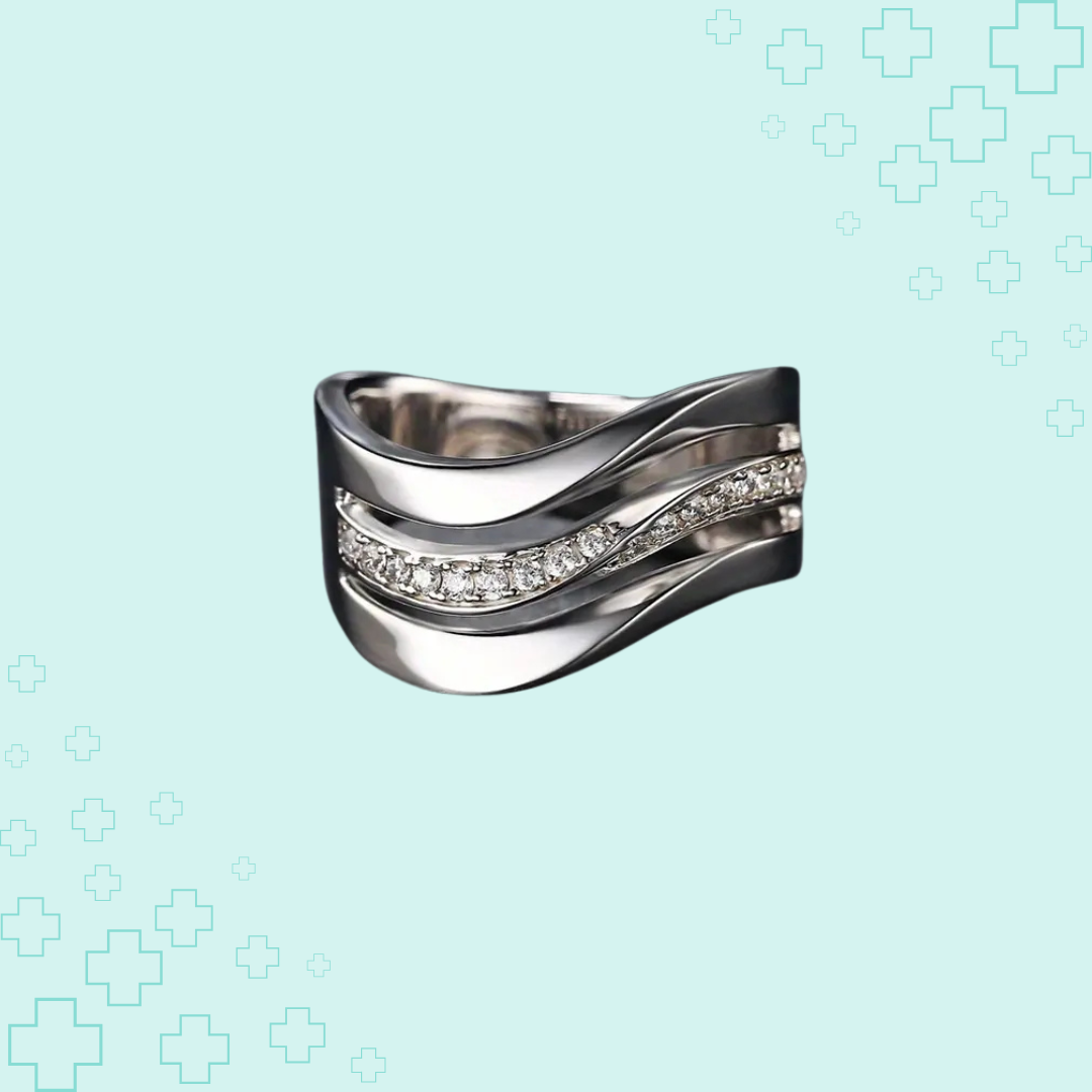 MagTherapy™ 18k Silver Plated Menopause Ring Kit