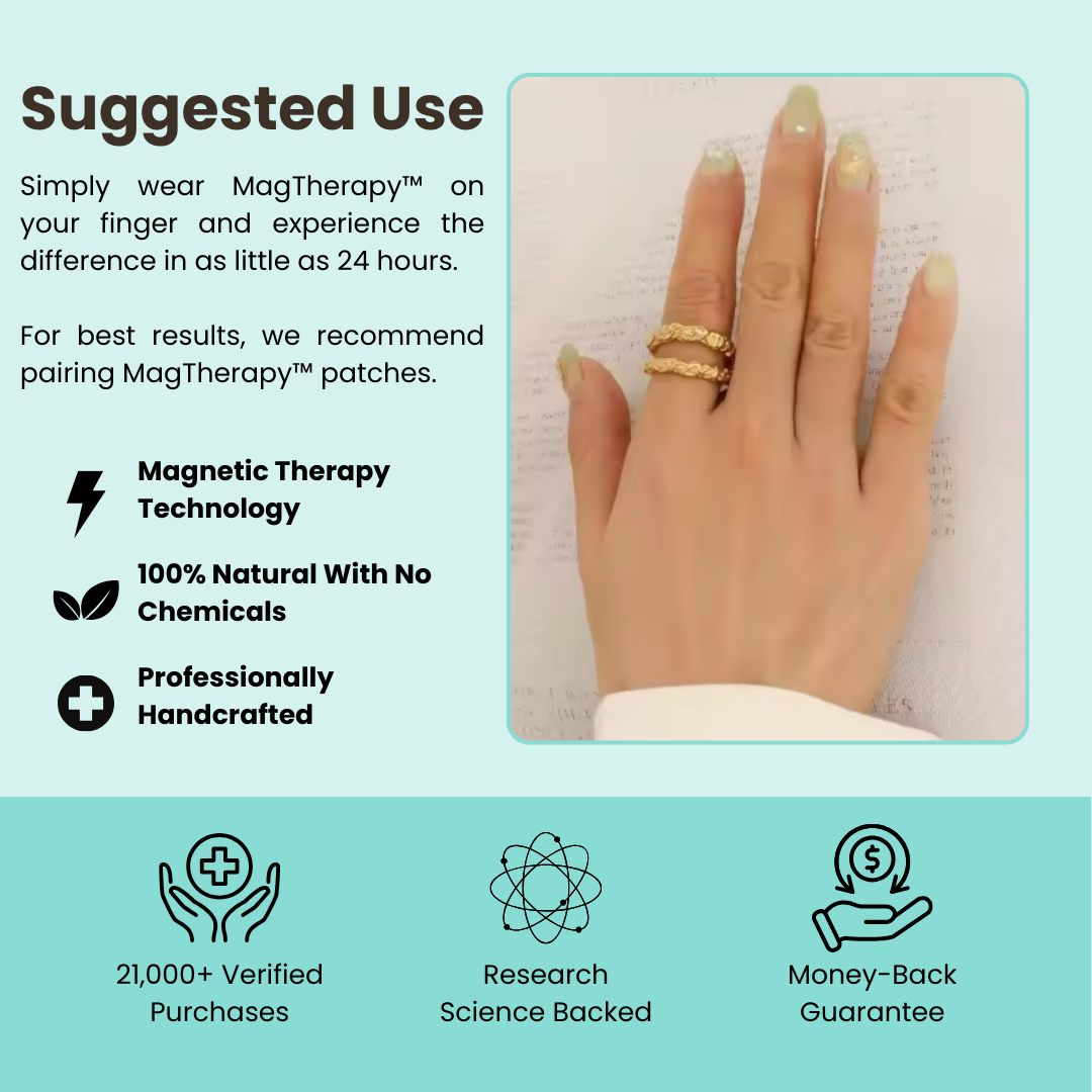 MagTherapy™ Textured Minimalist Menopause Ring Kit