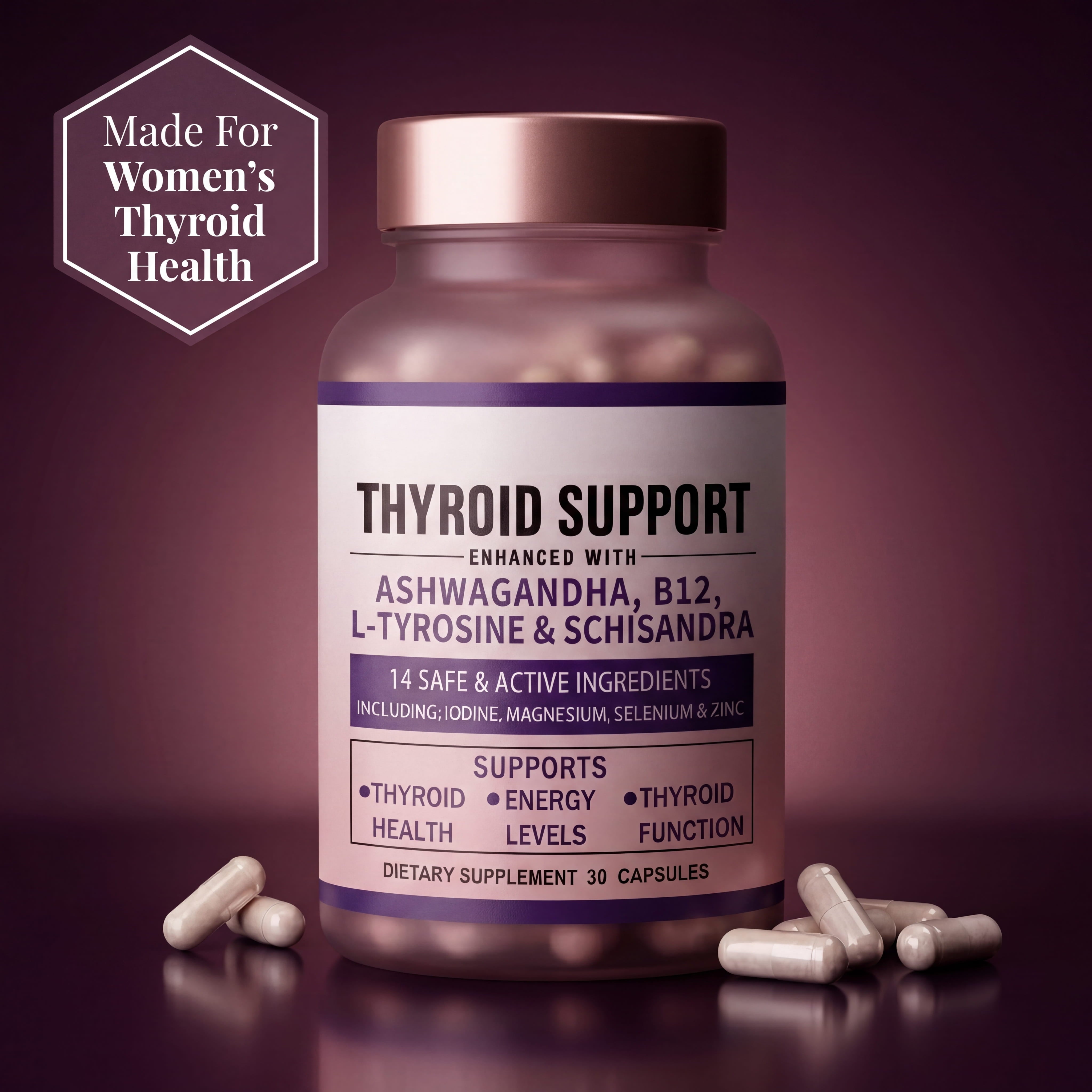 Aida™ - Women's Thyroid Support Capsules