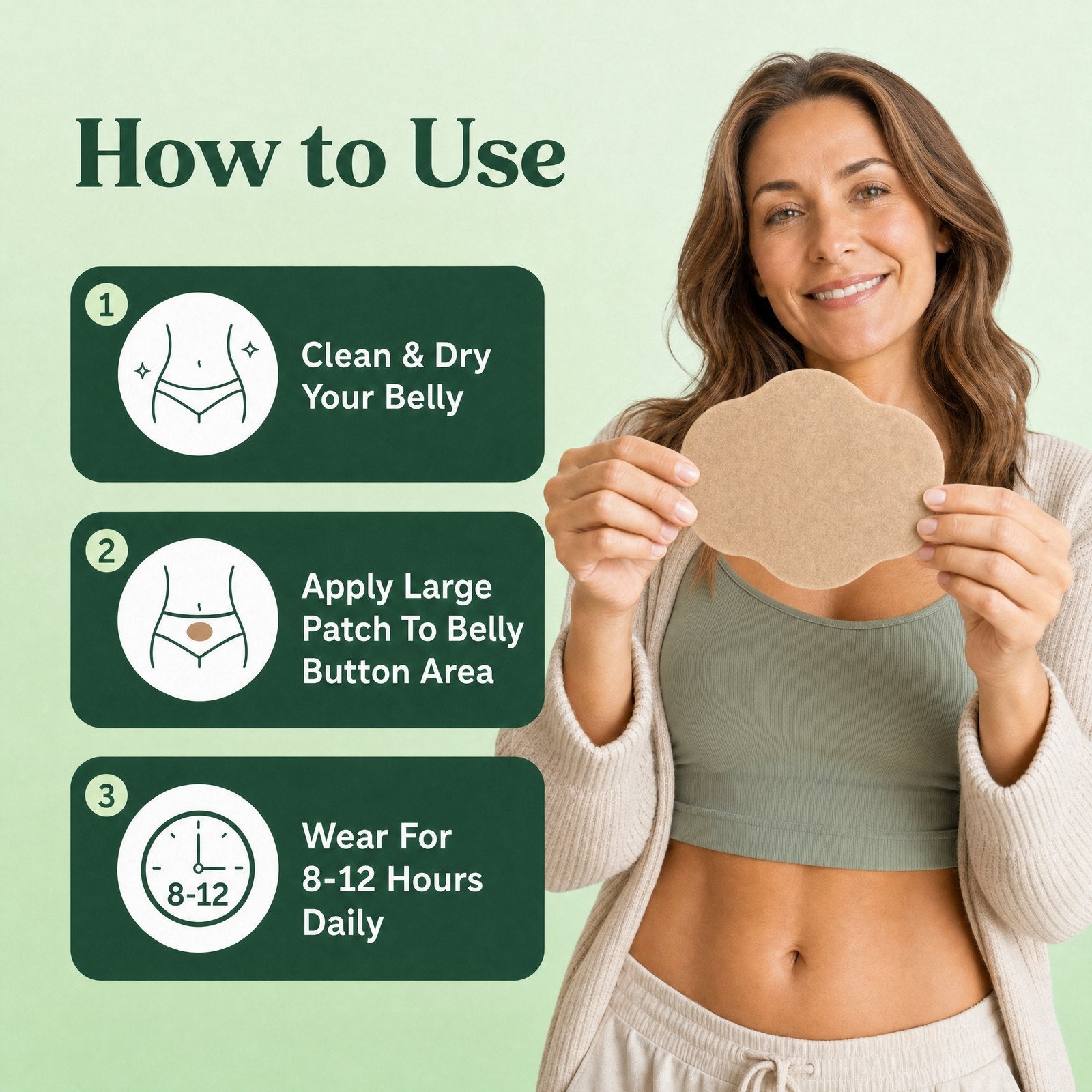 How to use Aida Botanical Detox Patches