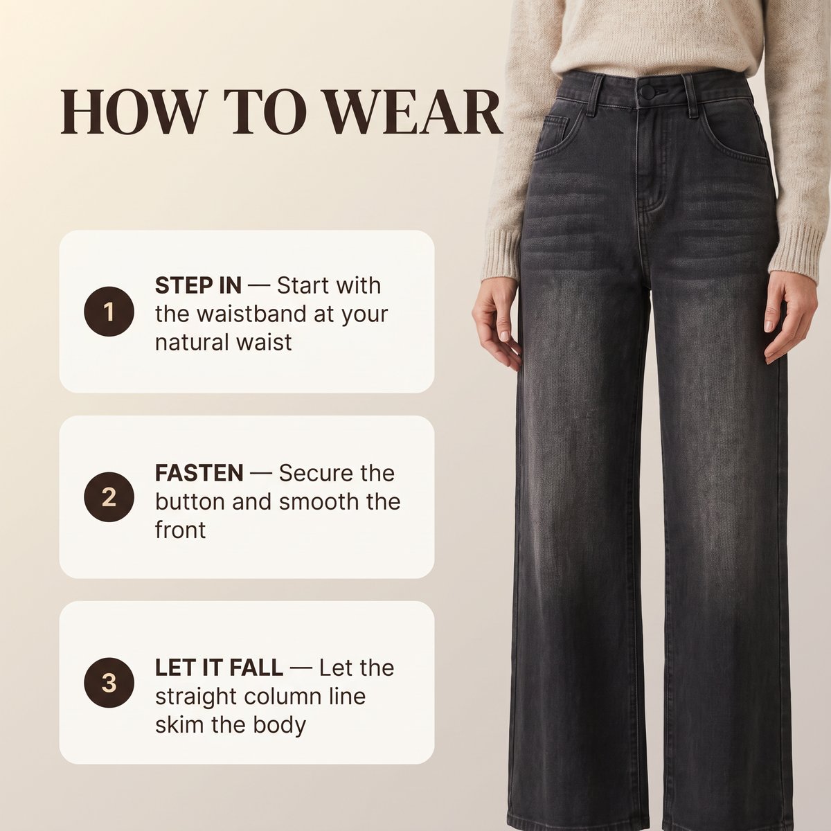 Aida™ - Verona Column Jeans