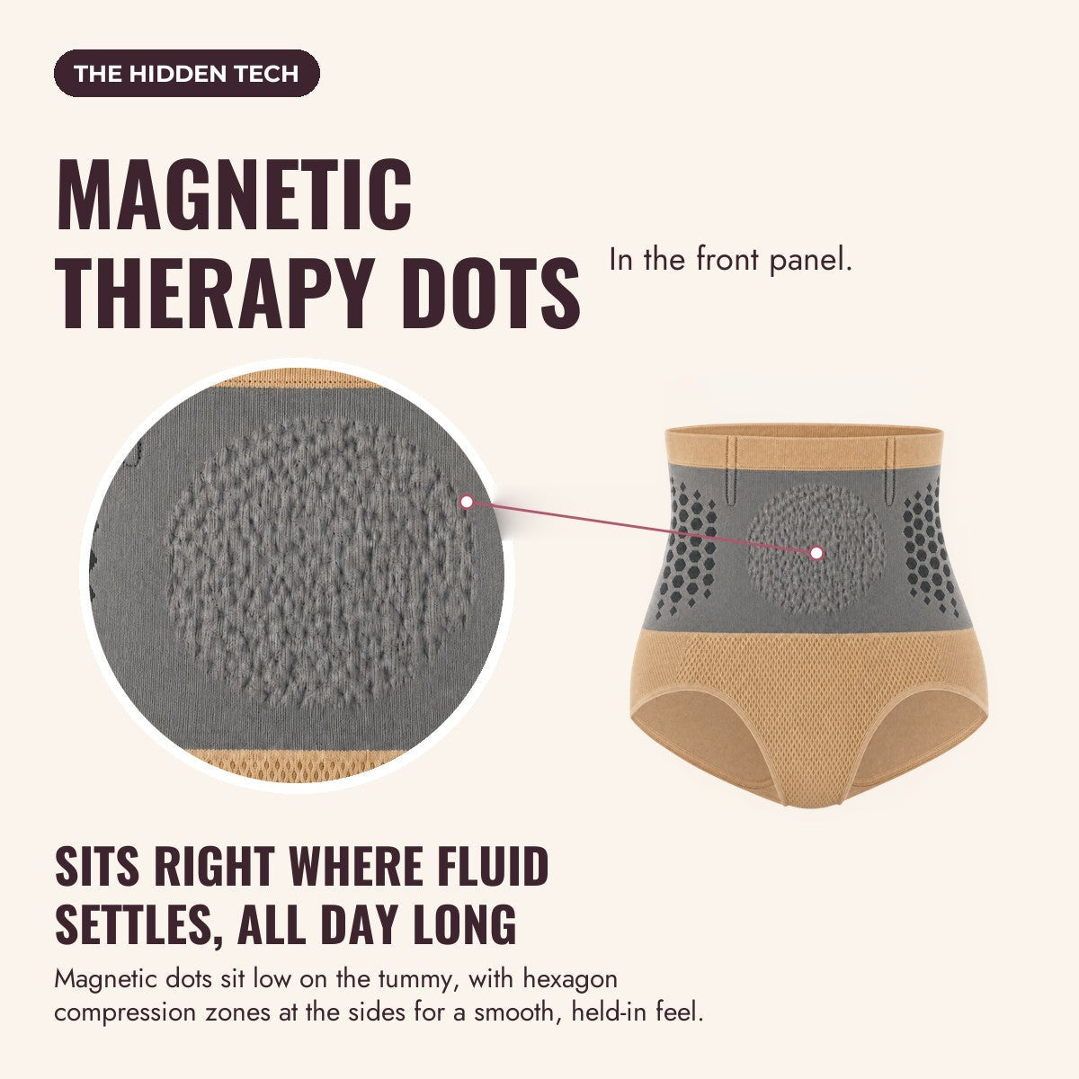 Aida Magnetic Therapy Shaper Briefs - The Hidden Tech