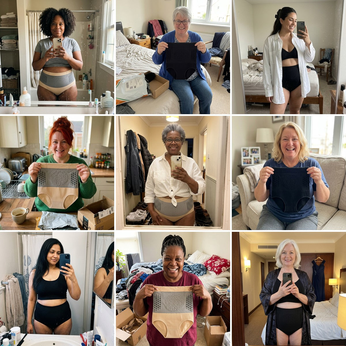 Aida Magnetic Therapy Shaper Briefs - Customers Everywhere