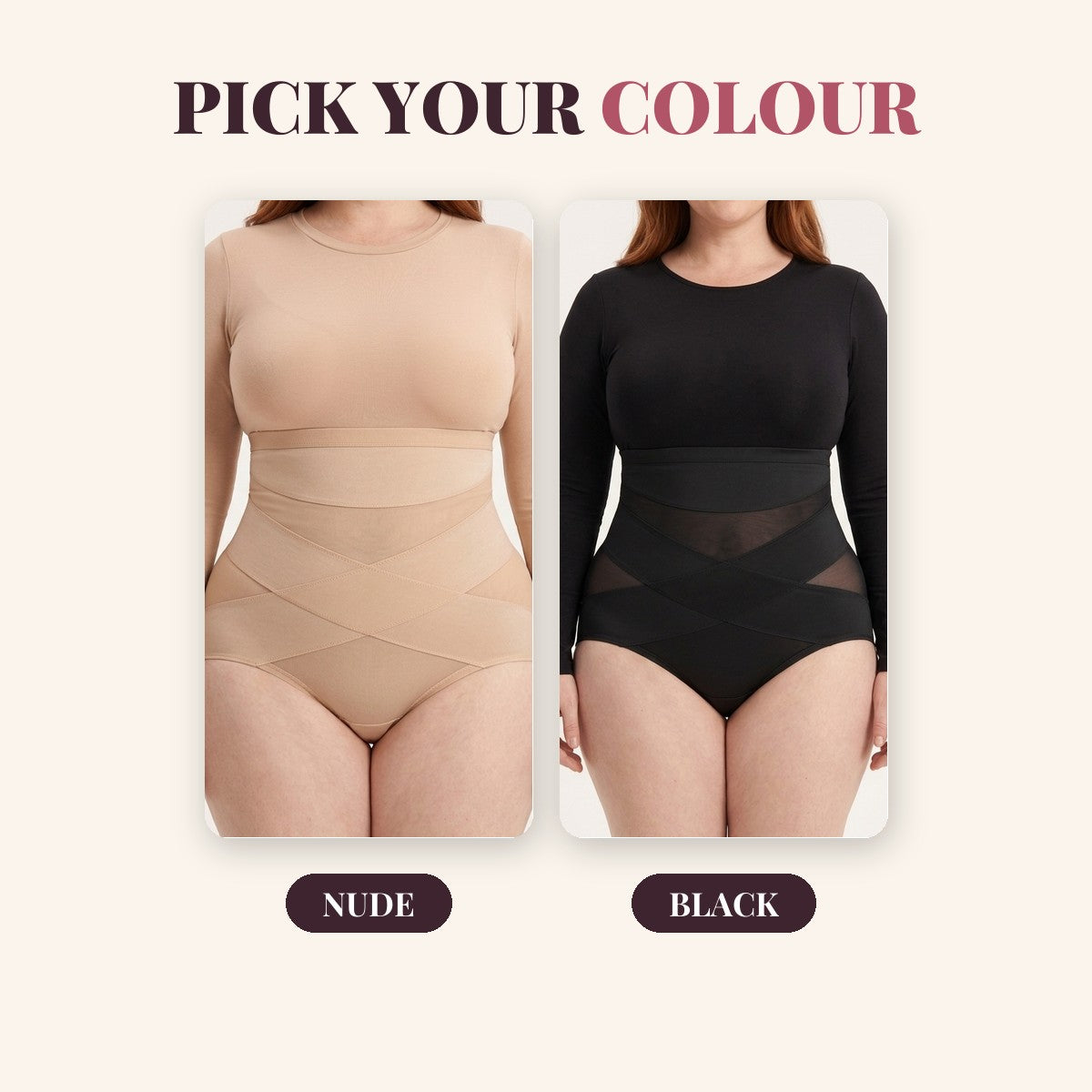 Aida Vienna Cross Sculpt Briefs - Pick Your Colour