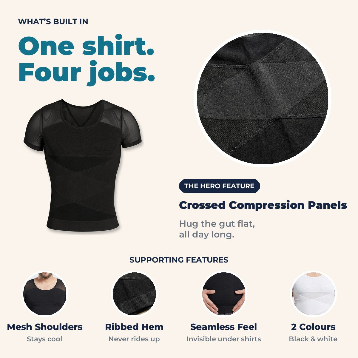One shirt, four jobs