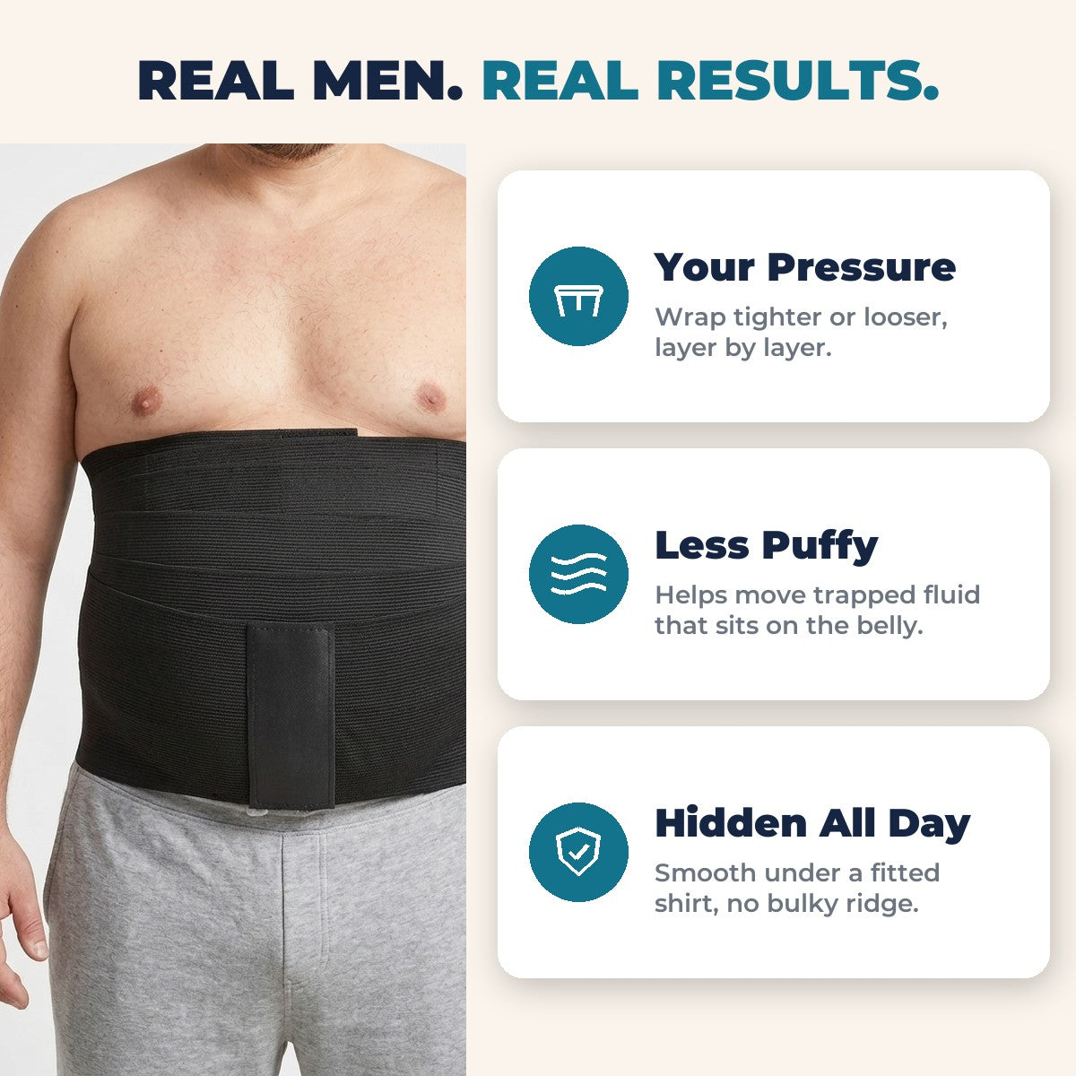 Real men, real results