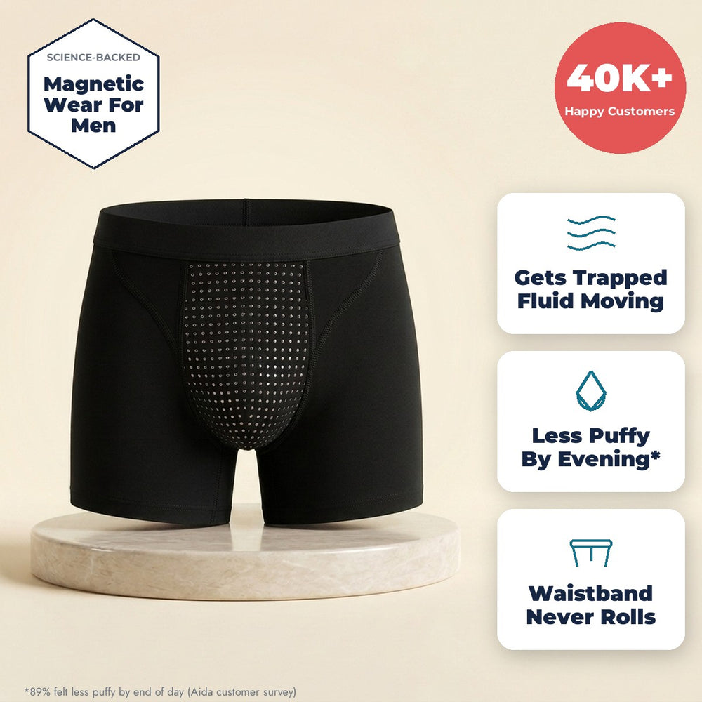 Aida Magnetic Therapy Boxers - Gets trapped fluid moving