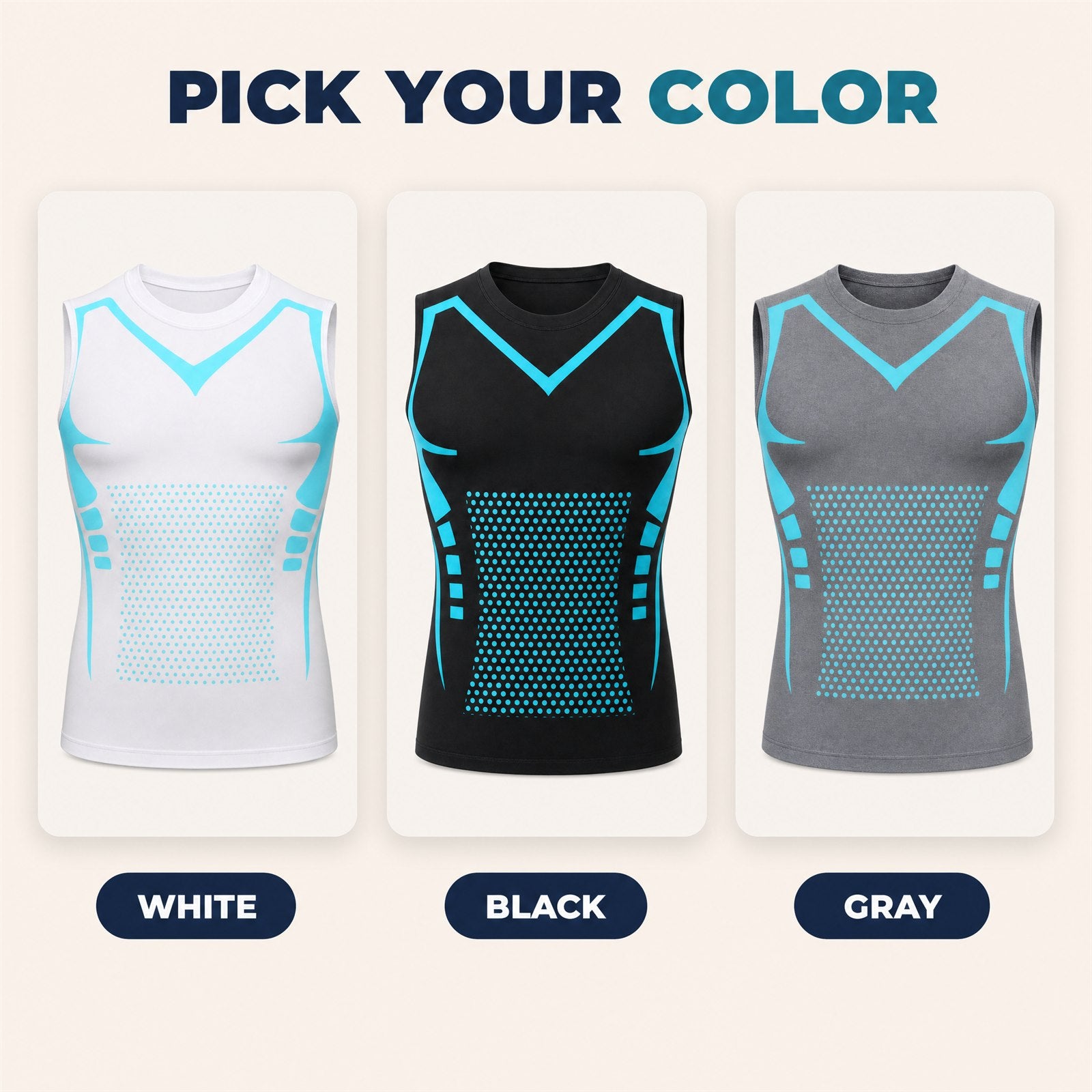 Aida MagTherapy Compression Vest - Pick Your Color
