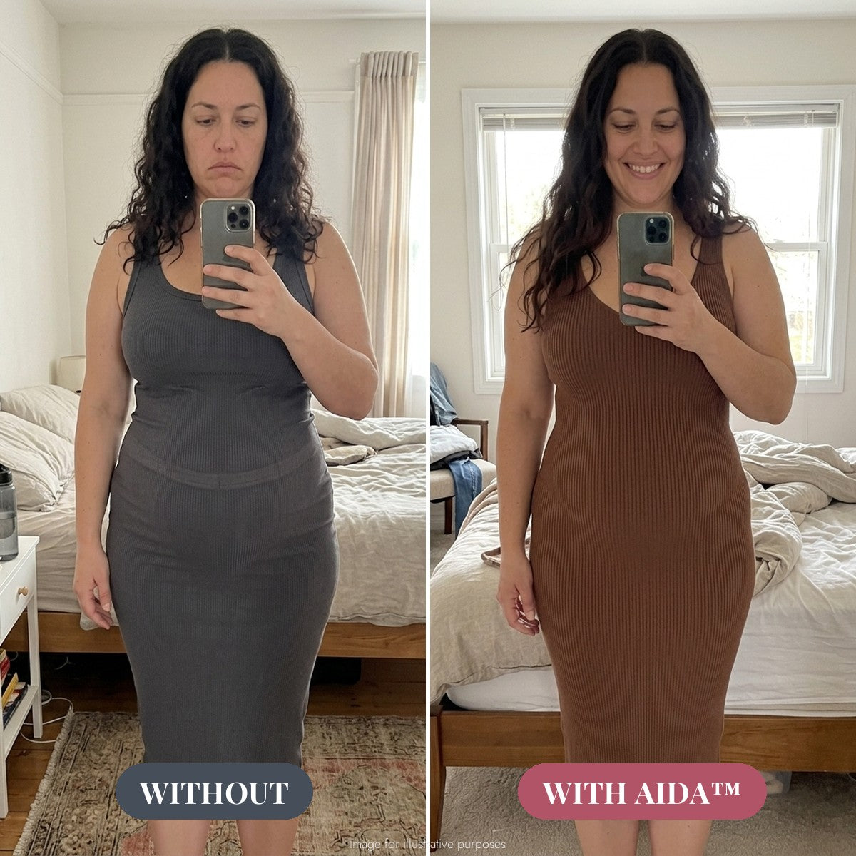 Aida Meridian Shaper - Before and After