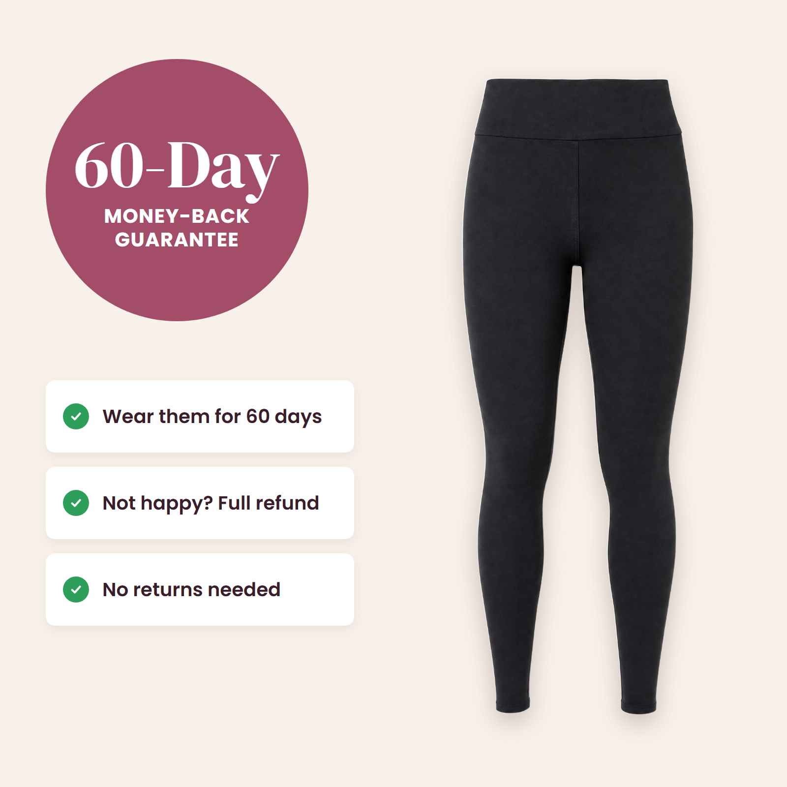 Aida Lymphatic Thermal Leggings - 60-Day Guarantee