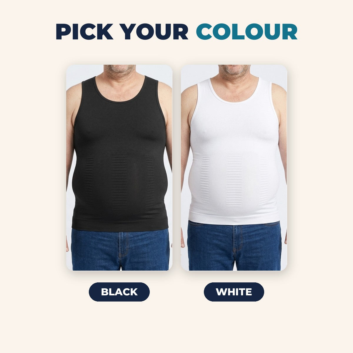 Aida Lymphatic Compression Vest - Pick Your Colour