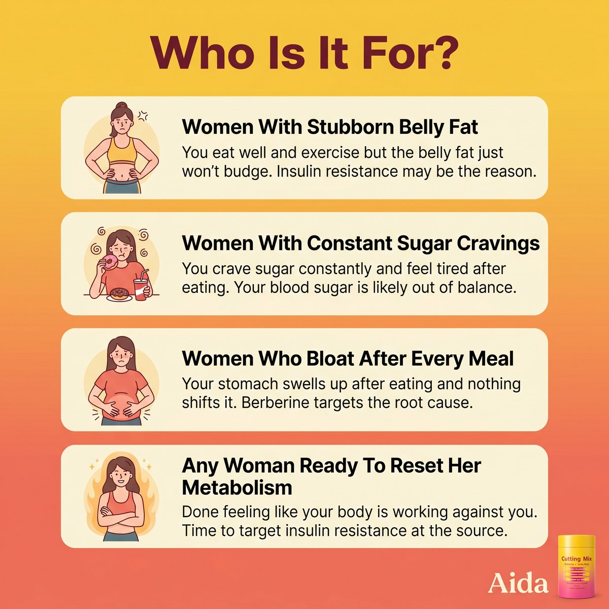 Aida™ - Berberine Detox Sachets