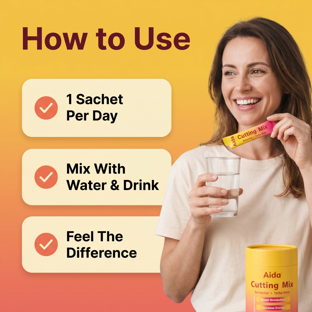 Aida™ - Berberine Detox Sachets