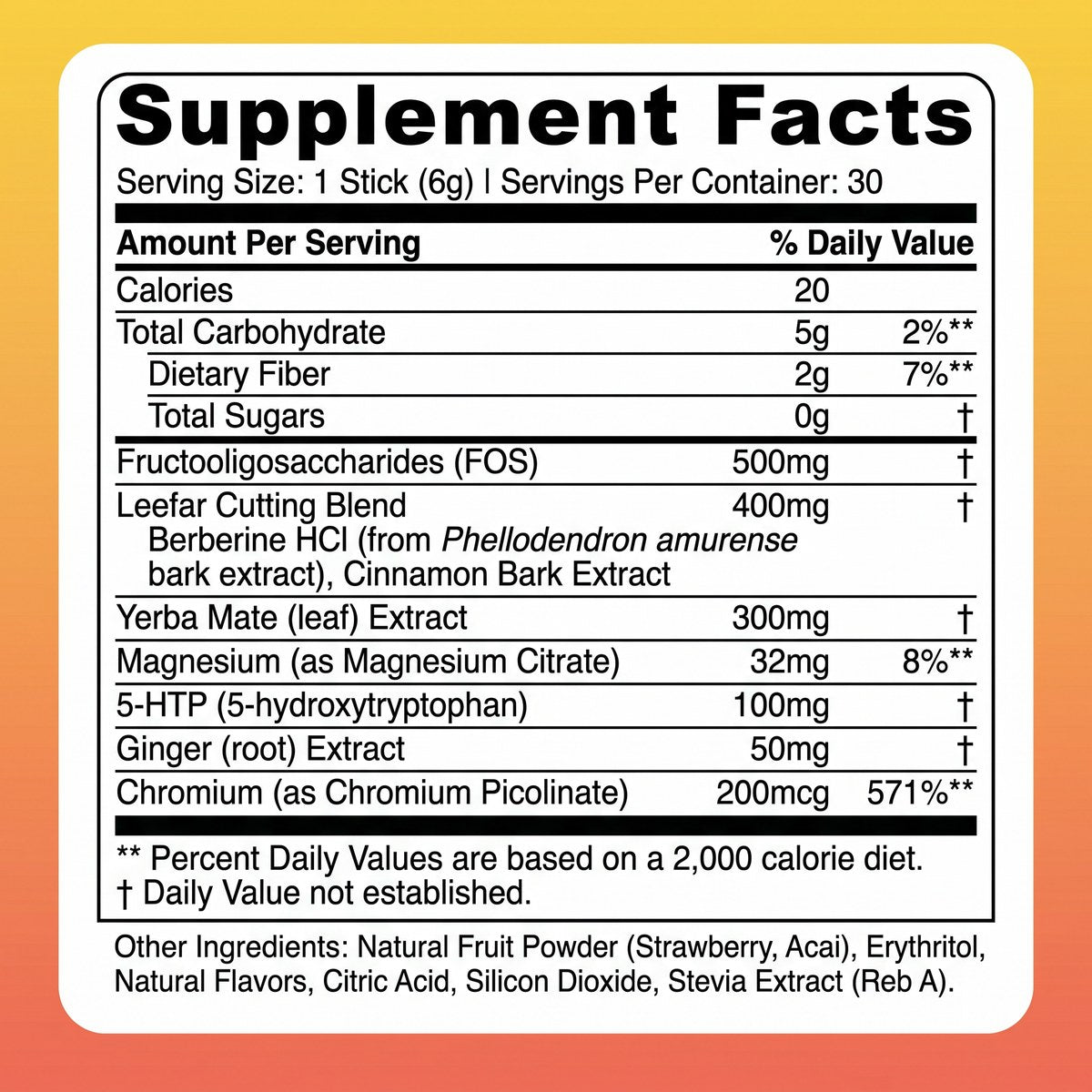 Aida™ - Berberine Detox Sachets
