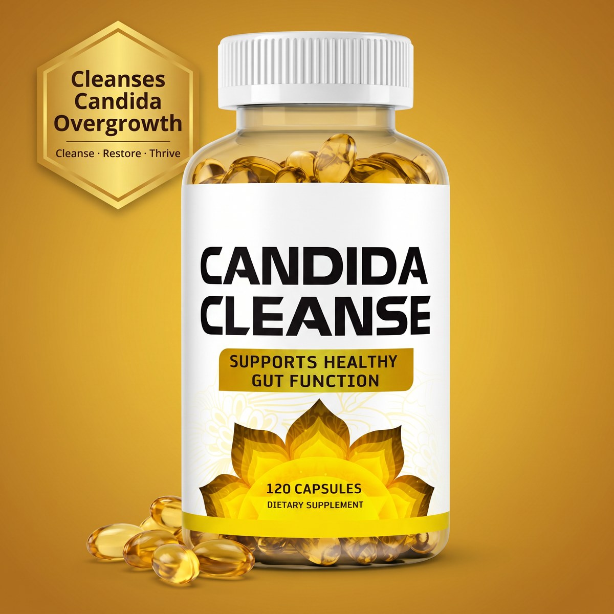 Aida™ - Candida Cleanse Softgels