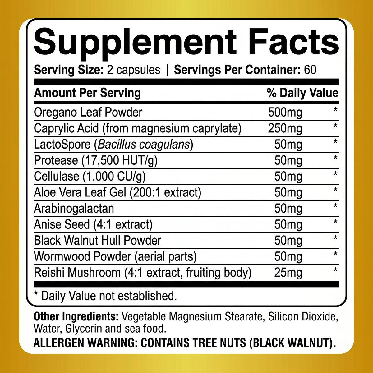 Aida™ - Candida Cleanse Softgels
