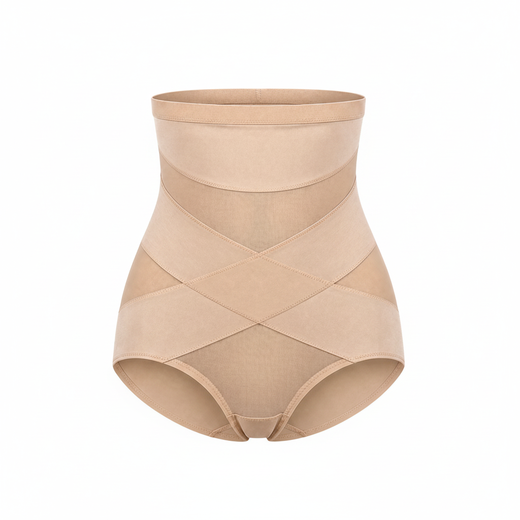 Aida Vienna Cross Sculpt Briefs - Nude