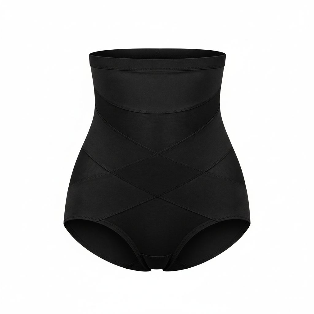 Aida Vienna Cross Sculpt Briefs - Black