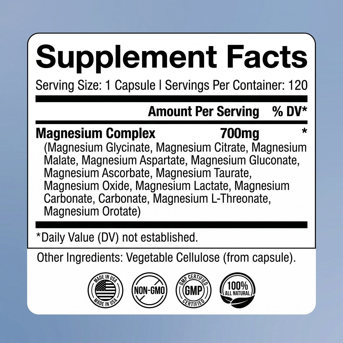 Aida™ - Magnesium 12-In-1 Complex