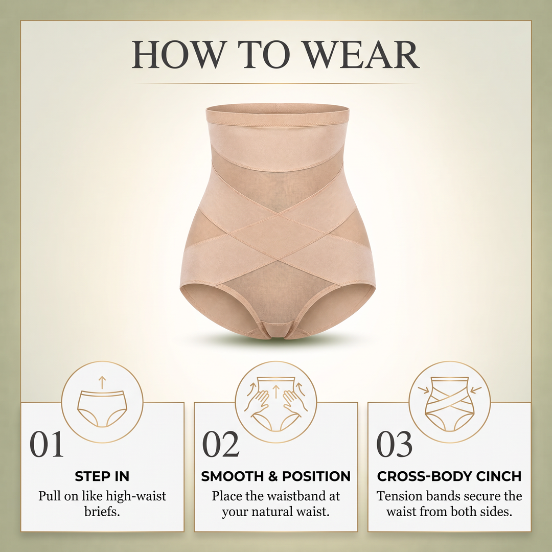 Aida™ - Vienna Cross Sculpt Briefs