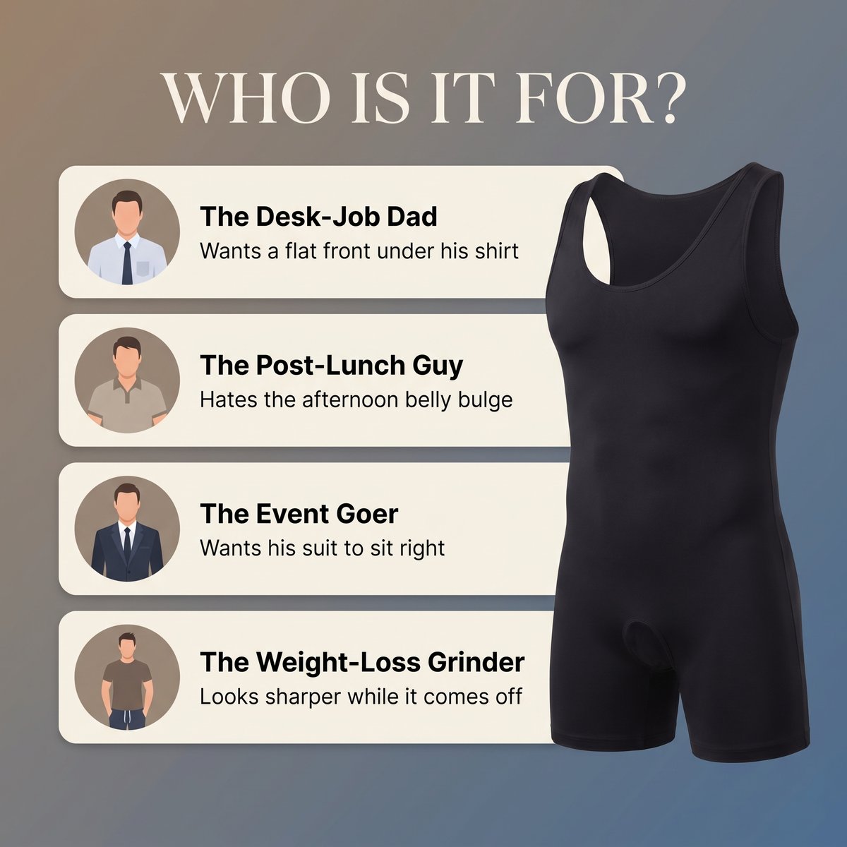 Aida The Man Suit - Who Is It For