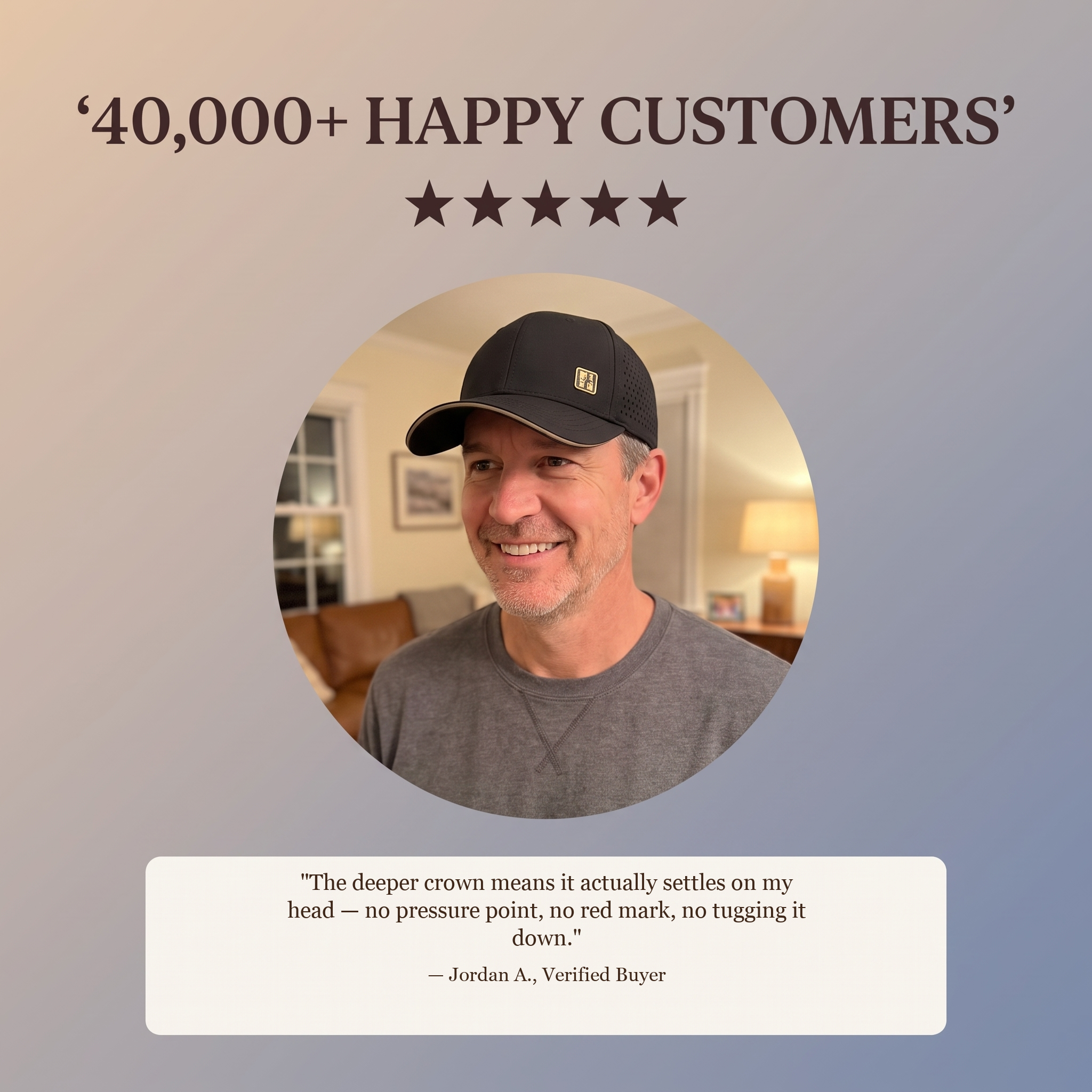 Aida The Big Head Cap - 40,000+ Happy Customers