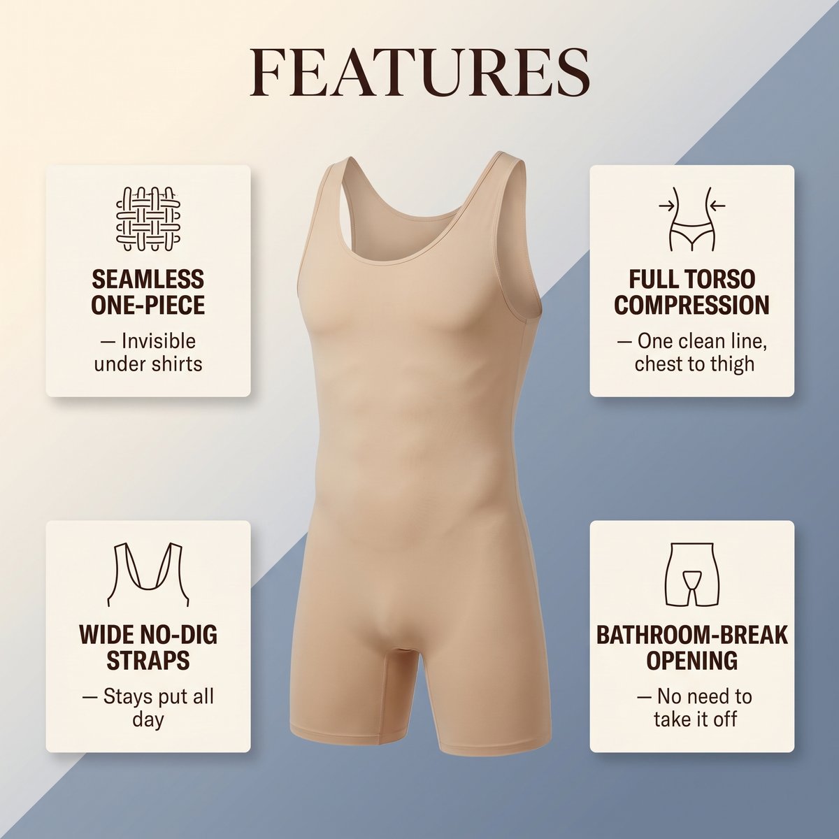 Aida The Man Suit - Features